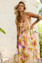 Holiday Hype Maxi Dress - Yellow Multi | Sage and Paige AUS.