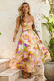 Holiday Hype Maxi Dress - Yellow Multi | Sage and Paige AUS.