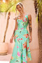 Sonora Midi Dress - Green | Sage and Paige AUS.