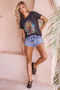 Talk To Nature Tee - Charcoal | Sage and Paige AUS.