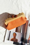 Dixie Clutch Bag - Orange | Sage and Paige AUS.