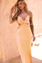 In Her Eyes Maxi Dress - Apricot | Sage and Paige AUS.