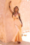 In Her Eyes Maxi Dress - Apricot | Sage and Paige AUS.