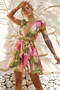 Marbella Mini Dress - Purple Multi | Sage and Paige AUS.