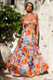 For This Moment Maxi Dress - Orange | Sage and Paige AUS.