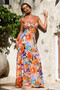 For This Moment Maxi Dress - Orange | Sage and Paige AUS.
