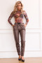 Something Extra Jeans - Brown | Sage and Paige AUS.