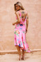 Sonora Midi Dress - Pink | Sage and Paige AUS.