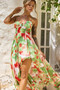 Nightcap Maxi Dress - Green Multi | Sage and Paige AUS.