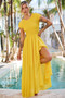 Dream Design Maxi Dress - Yellow | Sage and Paige AUS.