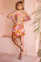 My Luck Mini Dress - Sunset | Sage and Paige AUS.