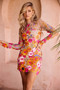 My Luck Mini Dress - Sunset | Sage and Paige AUS.