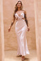 In Her Eyes Maxi Dress - Taupe | Sage and Paige AUS.