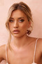 Orchid Glow Earrings - Brown | Sage and Paige AUS.