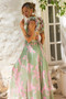 Ethereal Blossom Maxi Dress - Sage Multi | Sage and Paige AUS.