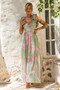 Ethereal Blossom Maxi Dress - Sage Multi | Sage and Paige AUS.