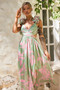 Ethereal Blossom Maxi Dress - Sage Multi | Sage and Paige AUS.