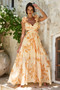 Ethereal Blossom Maxi Dress - Yellow Multi | Sage and Paige AUS.