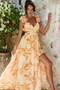 Ethereal Blossom Maxi Dress - Yellow Multi | Sage and Paige AUS.