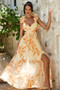 Ethereal Blossom Maxi Dress - Yellow Multi | Sage and Paige AUS.