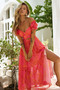 Sunset Serenade Maxi Dress - Pink Multi | Sage and Paige AUS.