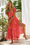 Sunset Serenade Maxi Dress - Pink Multi | Sage and Paige AUS.