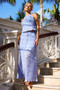 Seraphina Halter Top - Steel Blue | Sage and Paige AUS.