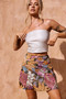 Cabo Mini Skirt - Black Multi | Sage and Paige AUS.