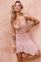 Coconico Beaded Mini Dress - Mocha | Sage and Paige AUS.