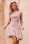 Coconico Beaded Mini Dress - Mocha | Sage and Paige AUS.