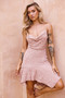 Coconico Beaded Mini Dress - Mocha | Sage and Paige AUS.