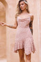 Coconico Beaded Mini Dress - Mocha | Sage and Paige AUS.
