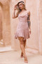 Coconico Beaded Mini Dress - Mocha | Sage and Paige AUS.