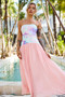 All Day Long Maxi Dress - Peach Multi