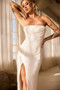 Starlit Baby Midi Dress - White