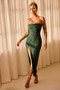 Starlit Baby Midi Dress - Forest Green