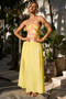 Sunset Breeze Maxi Dress - Yellow