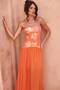 Sunset Breeze Maxi Dress - Tangerine