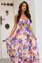 Nightcap Maxi Dress - Purple Multi