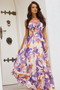 Nightcap Maxi Dress - Purple Multi