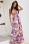 Nightcap Maxi Dress - Purple Multi