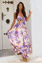 Nightcap Maxi Dress - Purple Multi