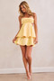 Carmen Mini Dress - Yellow
