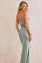 Montana Curve Maxi Dress - Sage