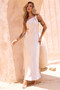 Serene Sway Maxi Dress - Champagne