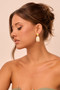Coastal Echo Earrings - White Gold