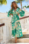 Zephine Maxi Dress - Green