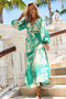 Zephine Maxi Dress - Green
