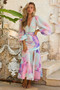 Zephine Maxi Dress - Pink Multi