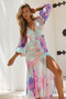 Zephine Maxi Dress - Pink Multi